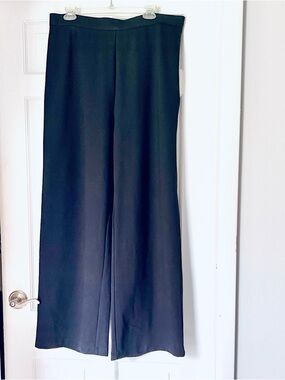 Zapelle Wide-Leg Black Women's Pants - Classic High-Rise Style